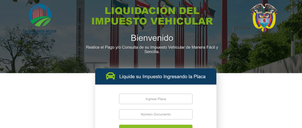 Pasos para la Consulta Impuesto Vehicular en Valledupar